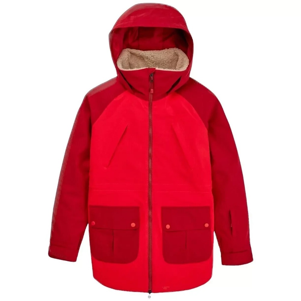 Womens Burton Prowess Winter Jacket Tomato / Sun Dried Tomato XS Ski